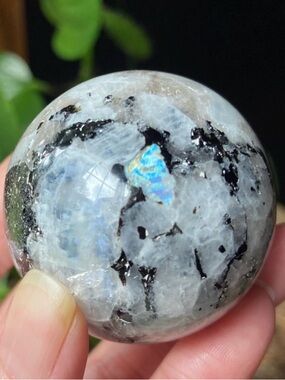 Rainbow Moonstone Crystal Sphere